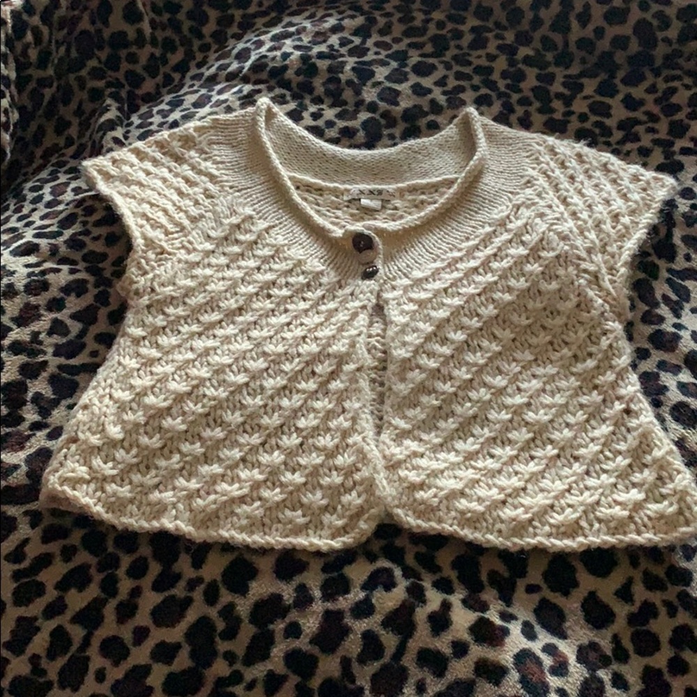 Forever 21 Tan Sweater Small